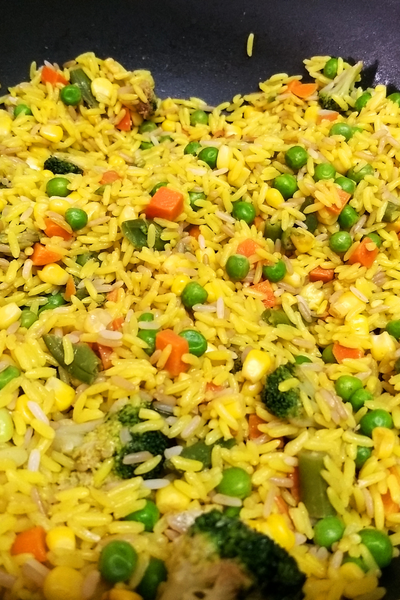 Back to School Recipe: One-Pot Adobo Rice with Veggies
